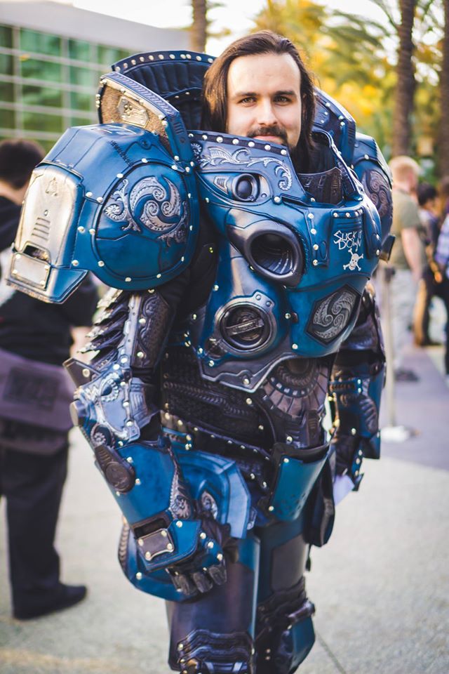 Photo d'un costume de la BlizzCon 2015.