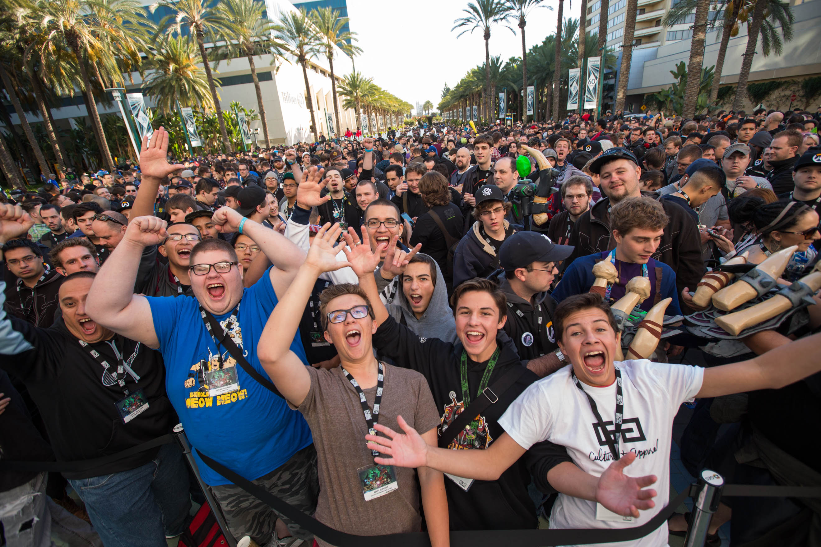Photo officielle de la première journée de la BlizzCon 2015