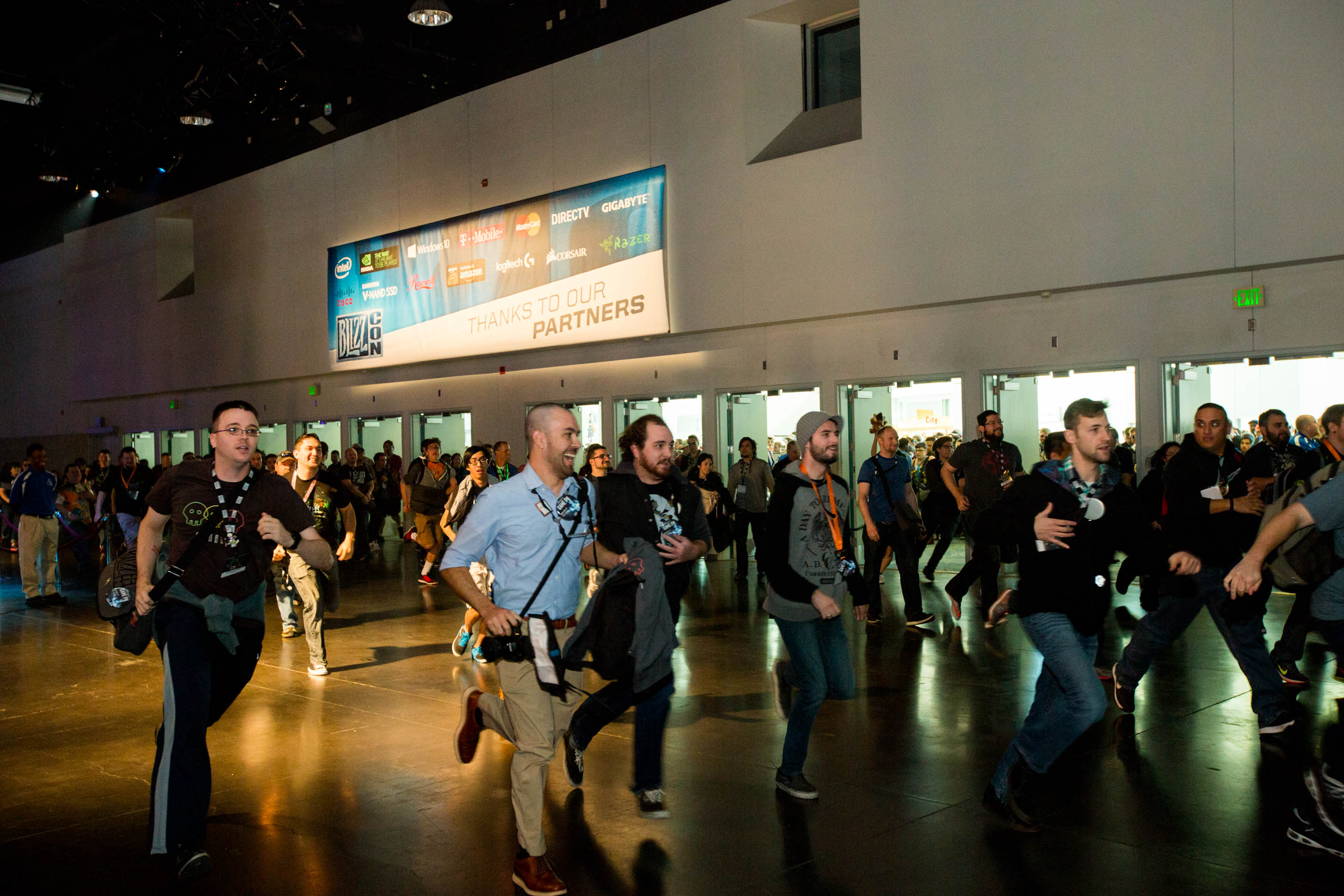 Photo officielle de la première journée de la BlizzCon 2015