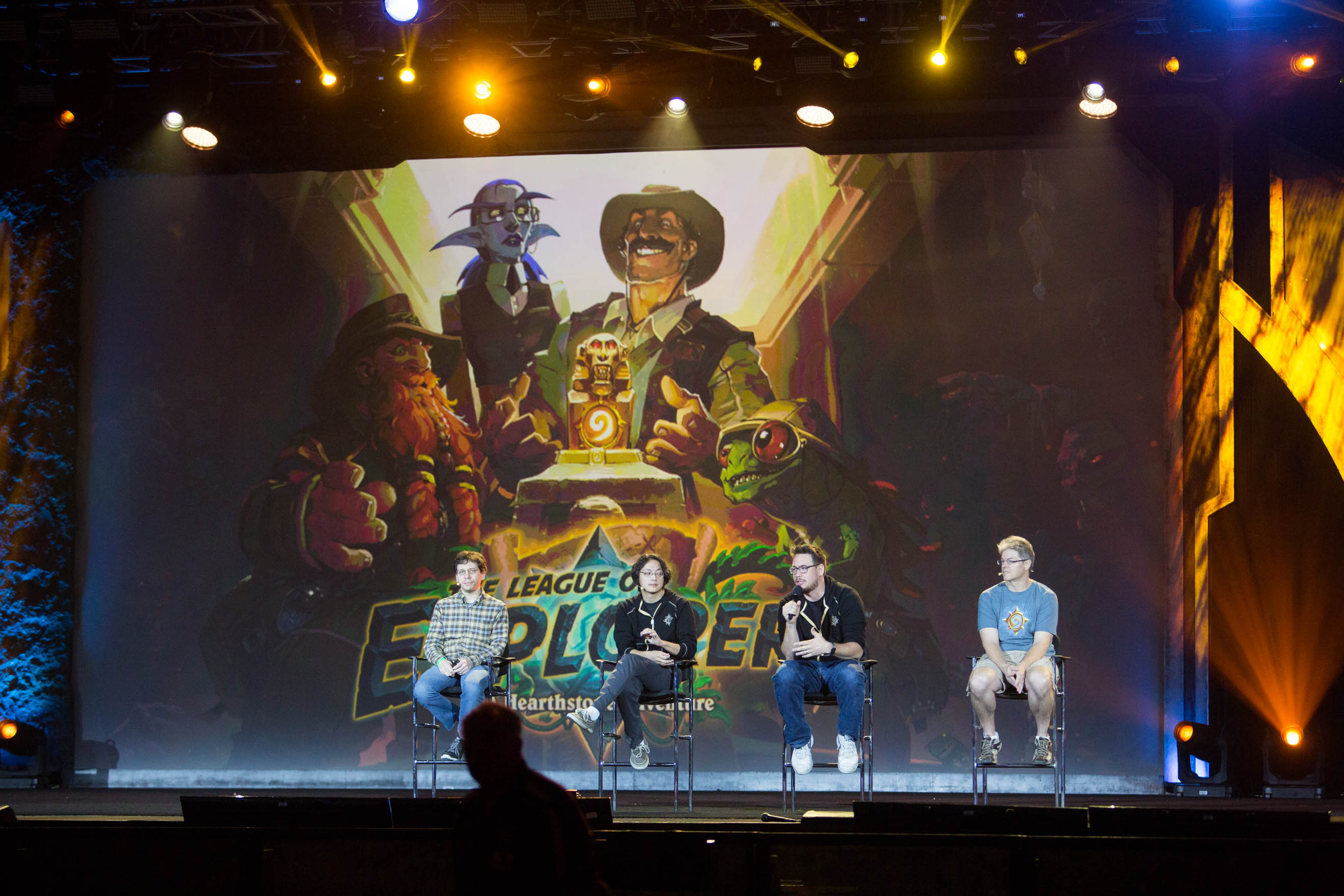 Photo officielle de la seconde journée de la BlizzCon 2015