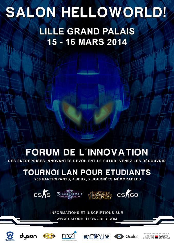 Helloworld Lille 15-16 mars 2014
